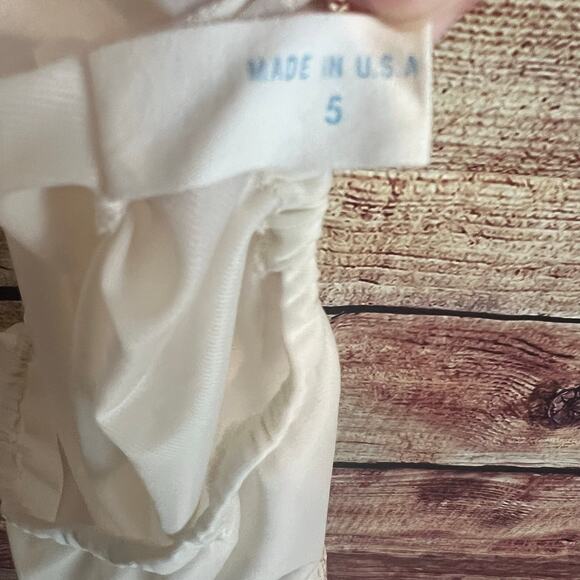 Vintage 1960 Van Raalte Bloomers Semi Sheer Lace Double Nylon Knickers Panties 5 - Picture 5 of 6